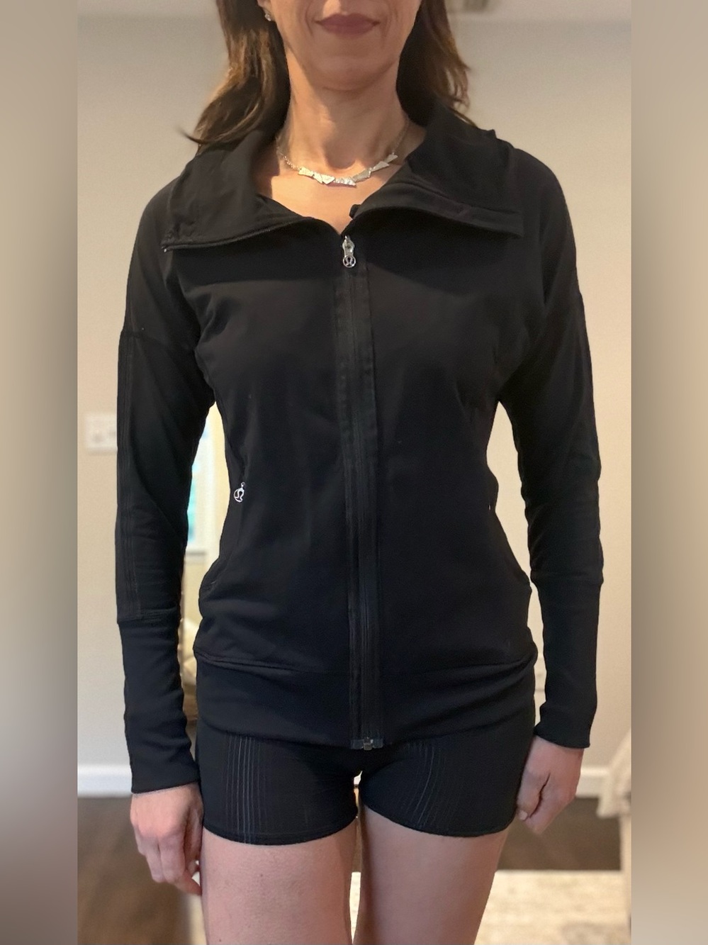 Lululemon Black Zip Up Jacket